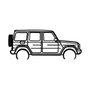 Wallity Mercedes G-Class Escultura de pared